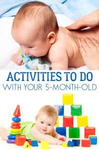 Activities to do with your 5-month-old