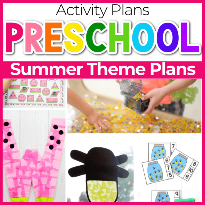 Fun Summer Lesson Plans for Preschool Featured Image