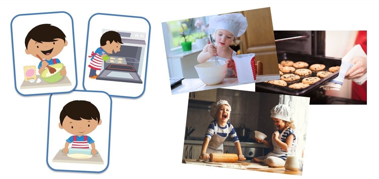 Simple teletherapy speech therapy activities to that engage families building background knowledge