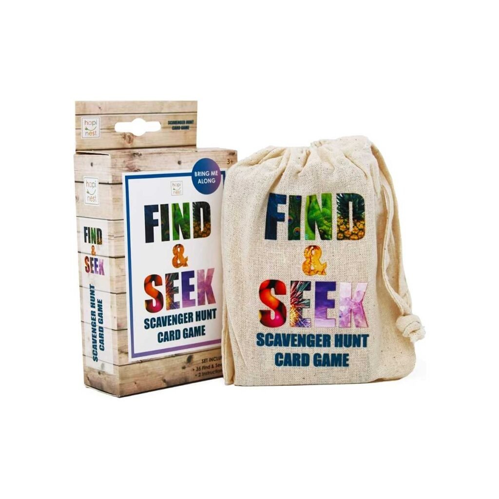 Find and seek game for families.