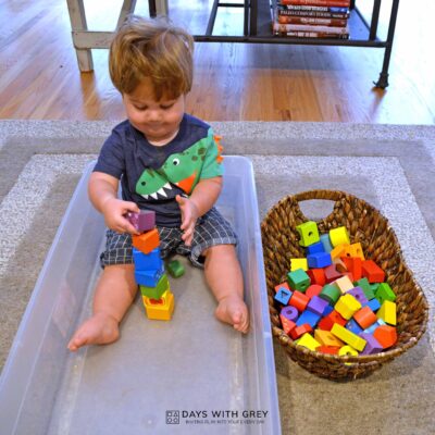 Toddler sensory play
