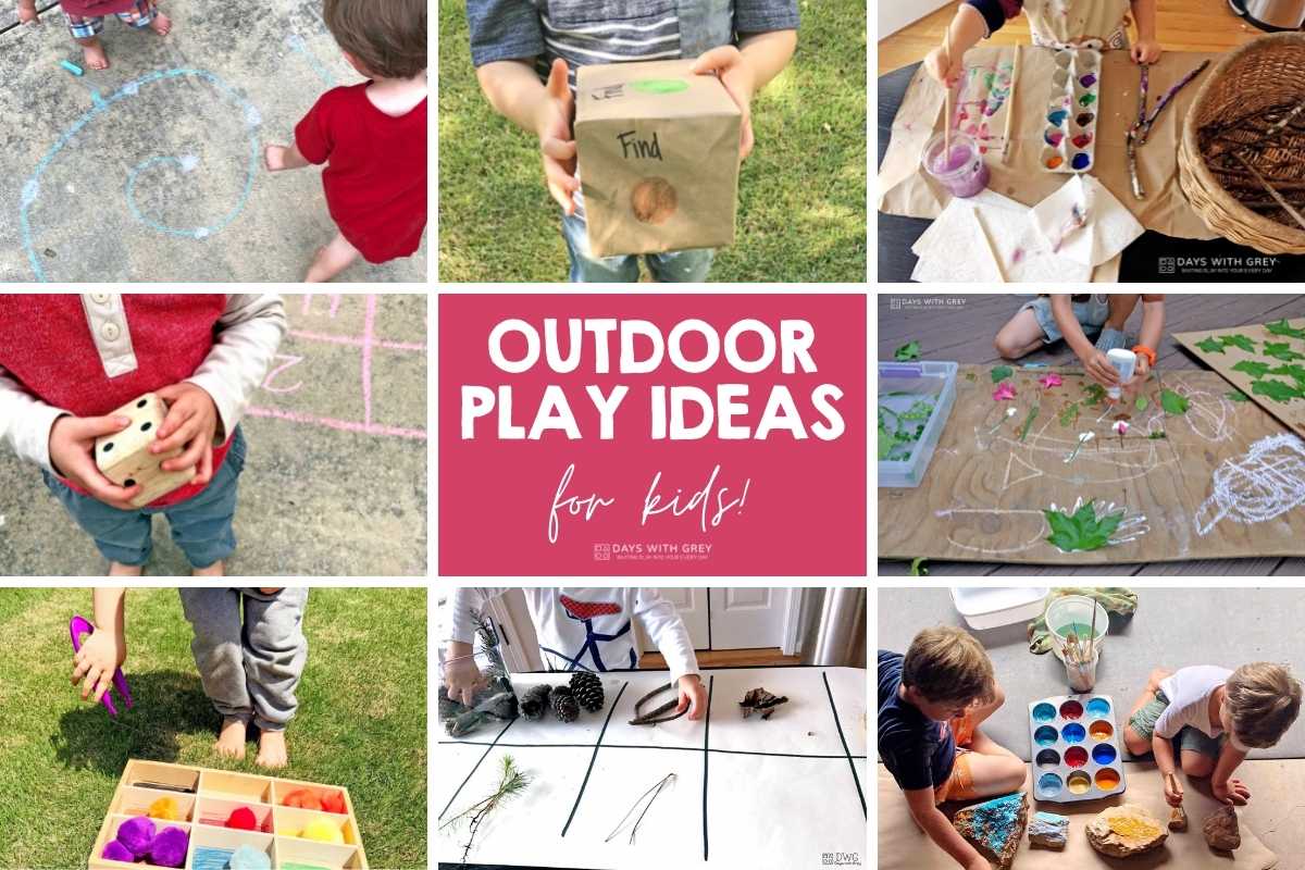 outdoor play ideas