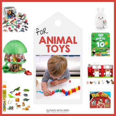 toy list featuring animal toys for kids
