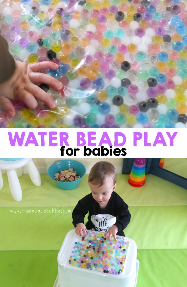 Water Bead Play for Babies | Mama Papa Bubba