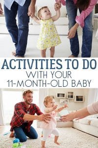 Activities and Ideas to do with your 11 Month Old