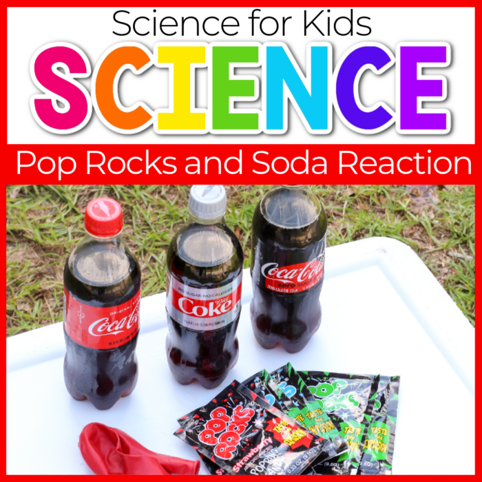 Fun Pop Rocks and Soda reaction Science Experiments