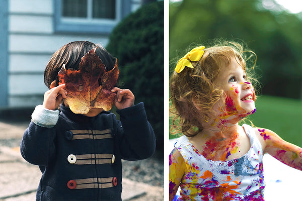 child playing outdoor