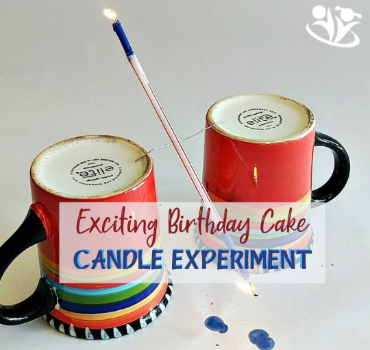 #Birthday Cake Candle #Experiment = fun #science with fire! Use the #candles from the birthday #cake to impress your kids and teach #physics at the same time.