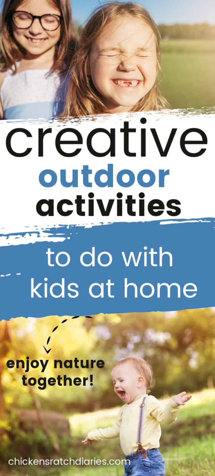 nature activities for kids at home