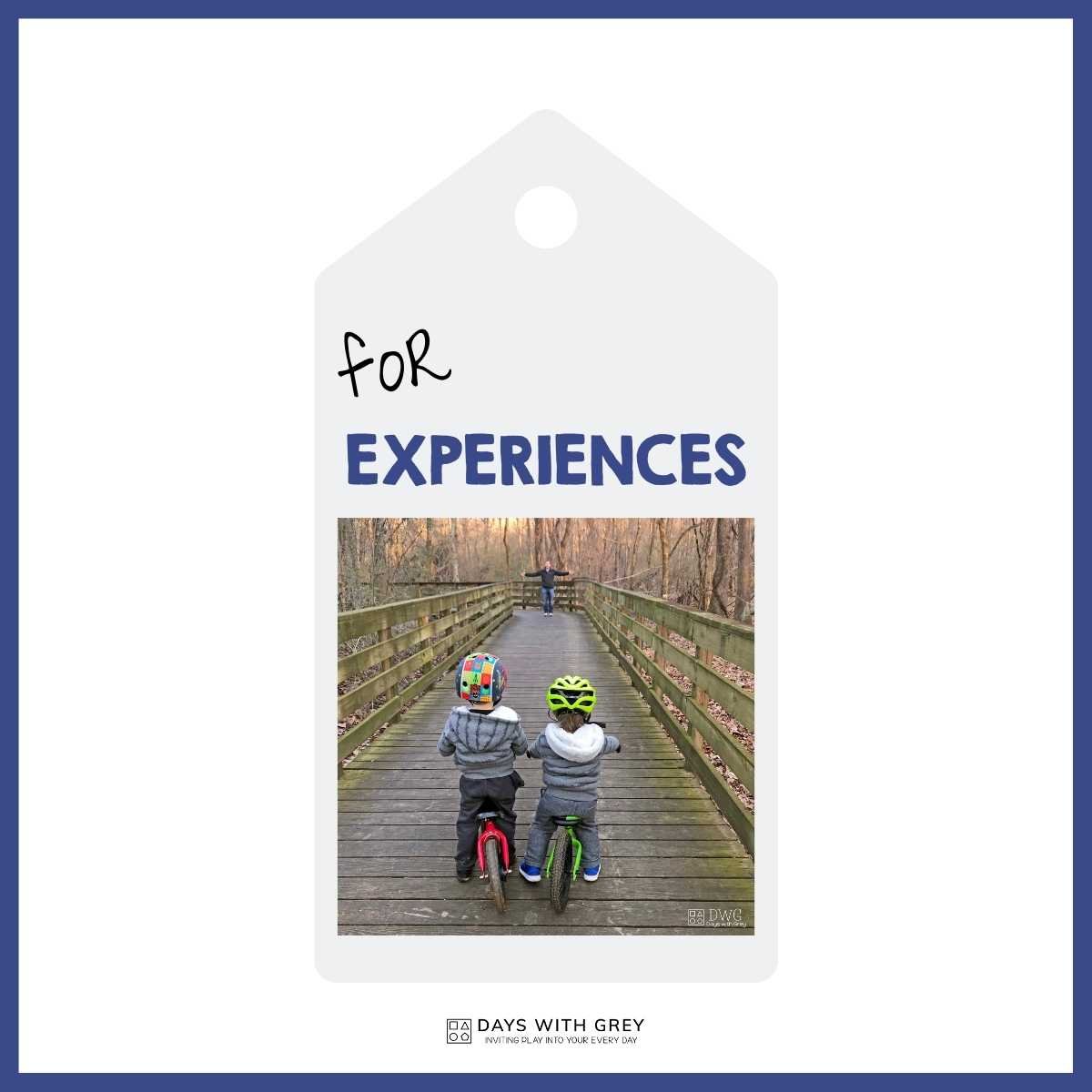 Experience gifts for families and kids.