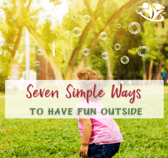 Seven tried and tested ways to tempt your kids out of the house and fuel their zest for the outdoors. #getkidsoutside #kidsactivities #kidminds #laughingkidslearn #outside #summer #forkids #formoms #naturebasedlearning #outdoors