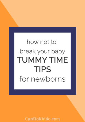 Tummy Time With A Newborn