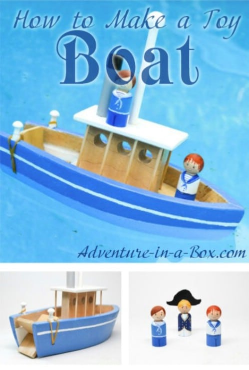 DIY Wooden Toy Boat