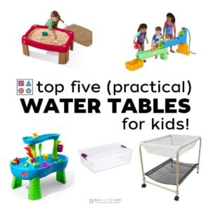 Top five water tables for kids.