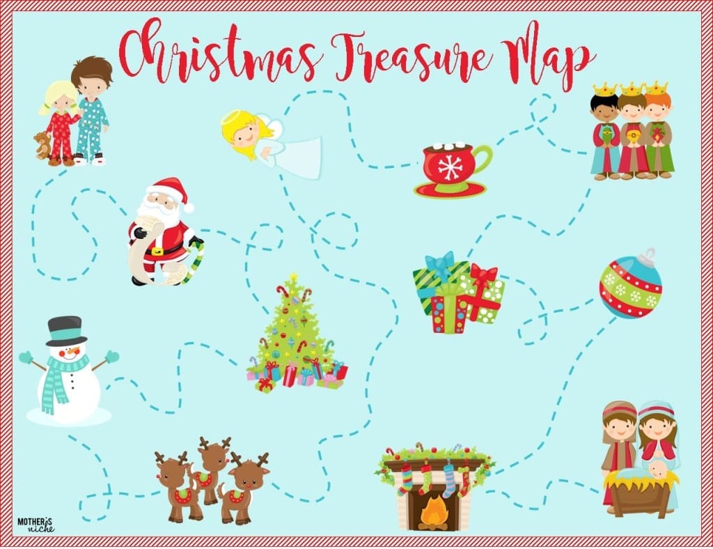 Christmas Treasure map tradiition
