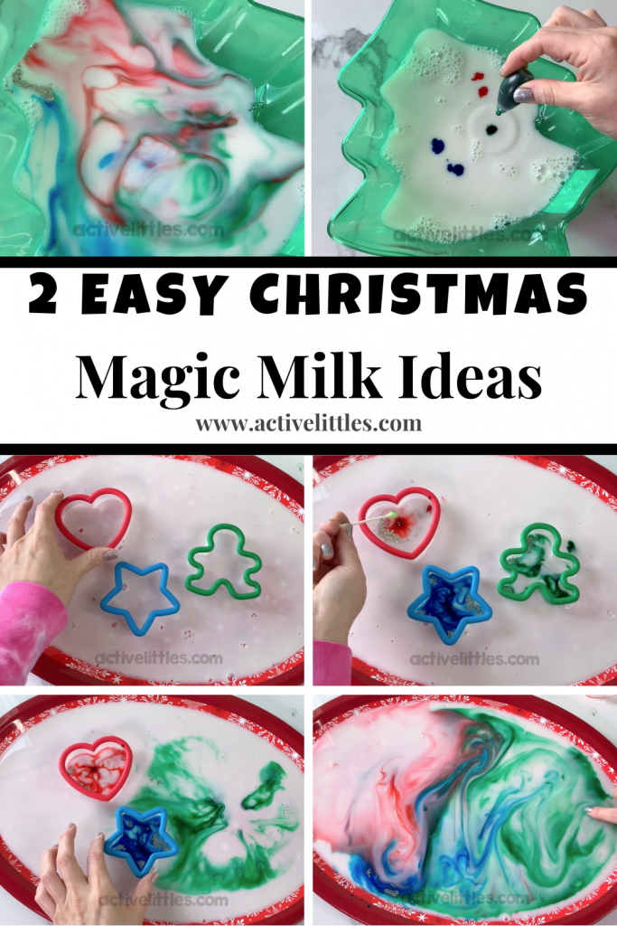 christmas magic milk for kids at home