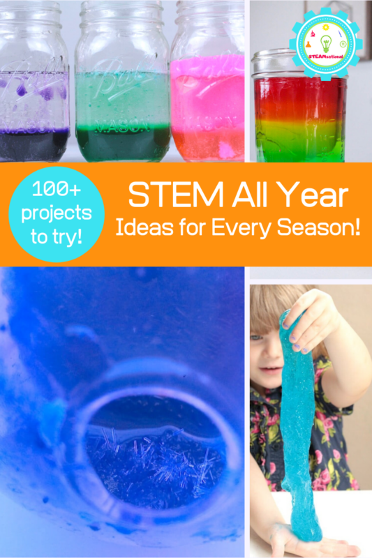 These STEM activities are the perfect STEM enrichment activities for kids and include hundreds of STEM activities for kids! STEM challenges FTW!