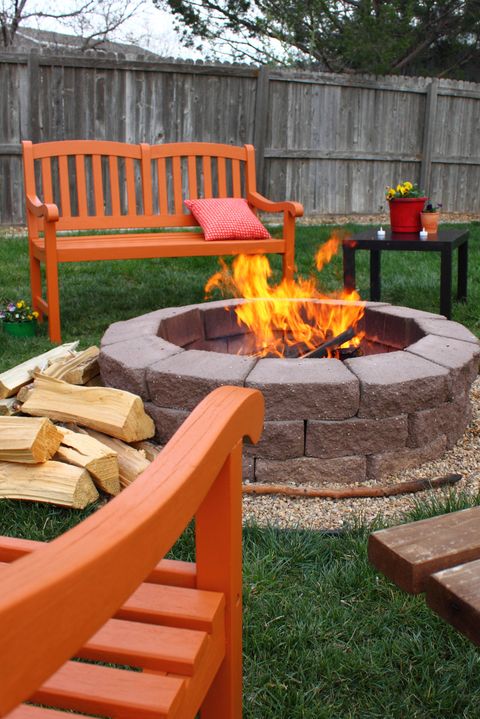 backyard fire pit camping ideas