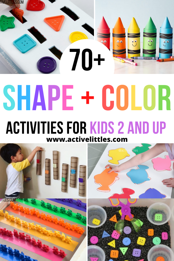 shape and color activities for kids