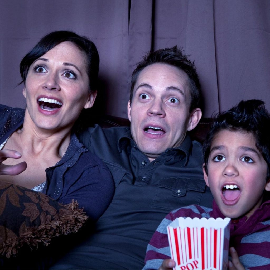 Fun Family Movie Night to spend time together as a family. 