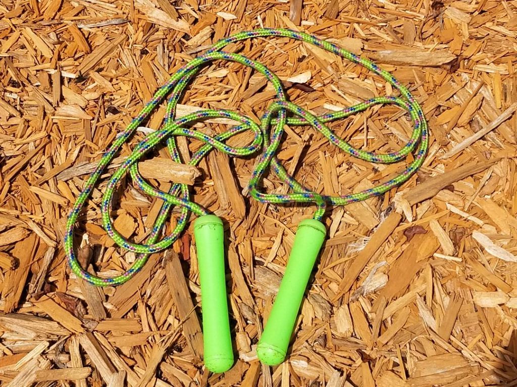 Jump ropes area fun way to entertain kids outdoors. Plus it's great exercise. 