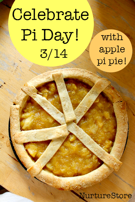 Fun ways to celebrate pi day including an apple pi pie recipe :: pi for kids