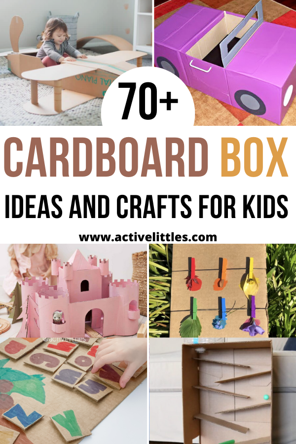 cardboard box ideas and crafts for kids