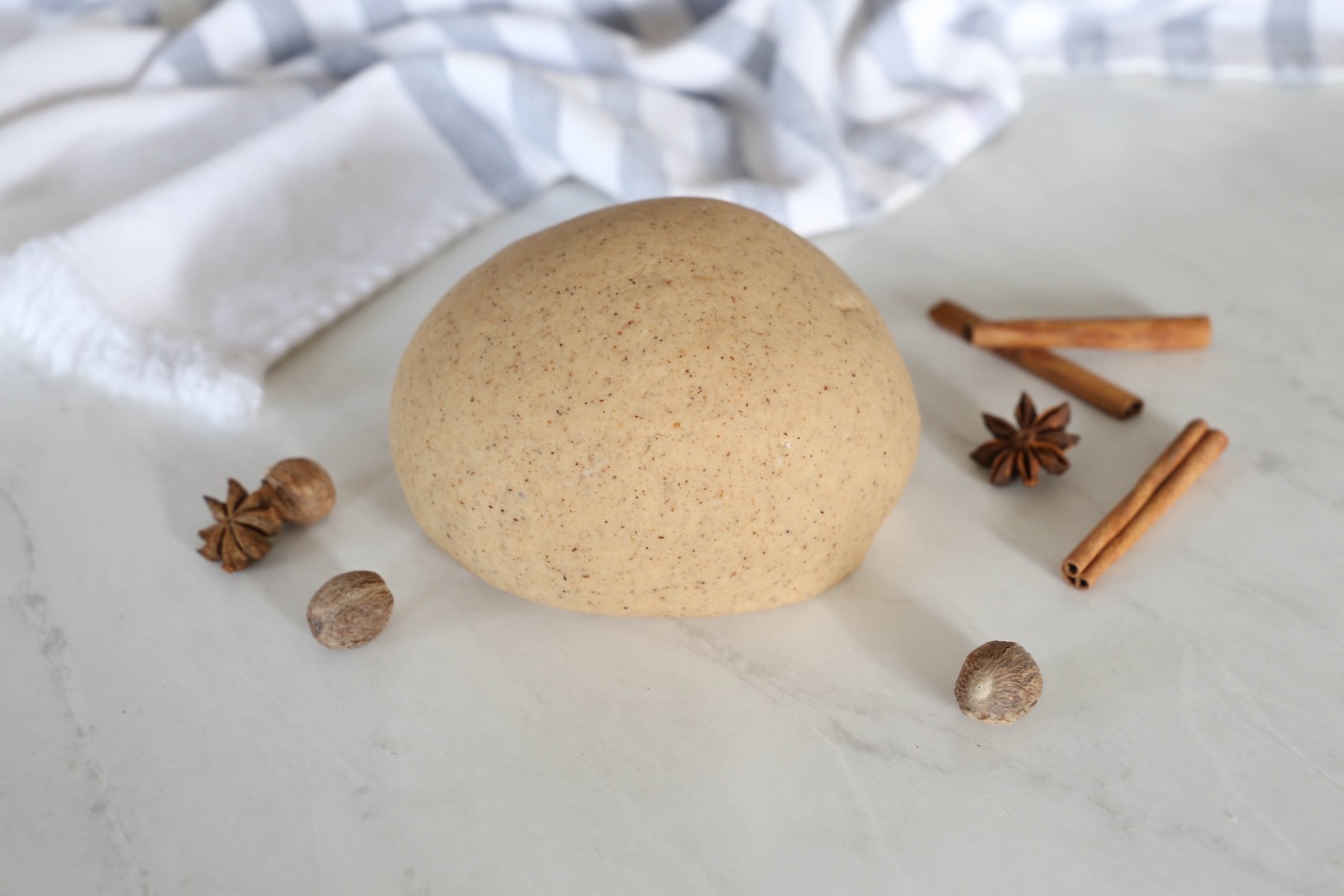 Autumn Spice Play Dough with Whole Spices