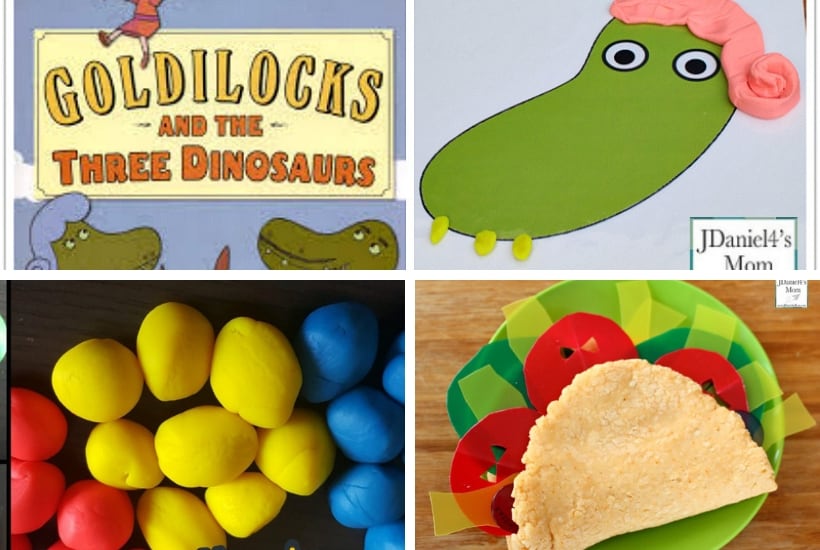 book based play dough activities
