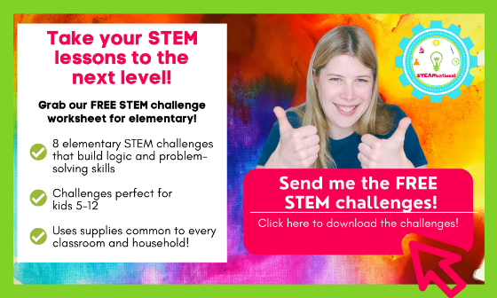 elementary stem challenge cards