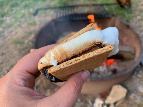 s'mores at Hershey
