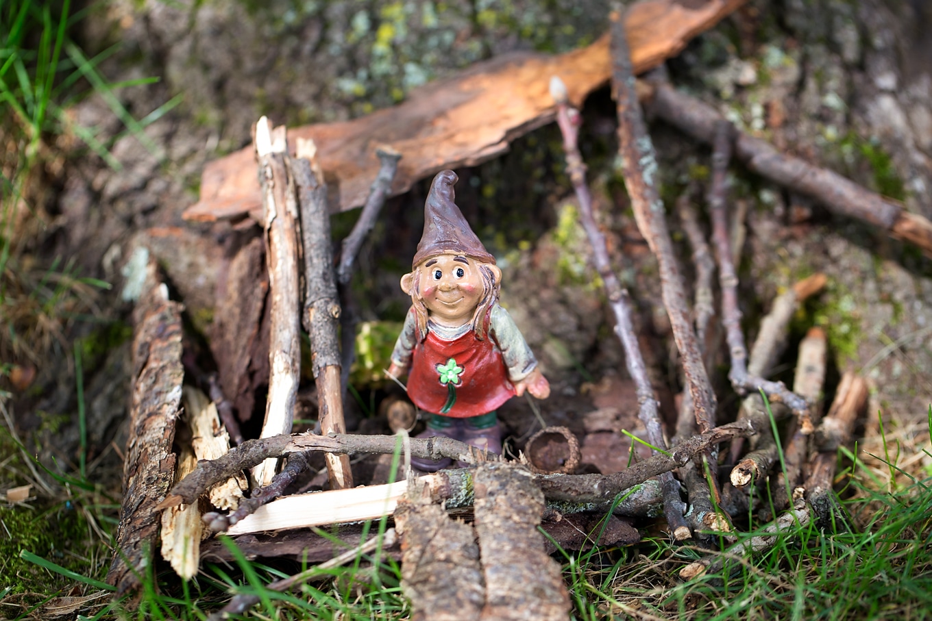 Gnome and Fairy Home Building on a Nature Walk