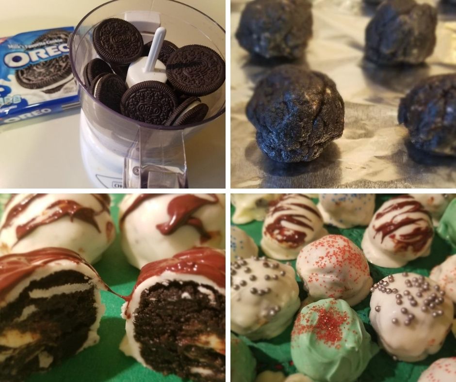 Spend quality family time together baking Oreo Balls. 